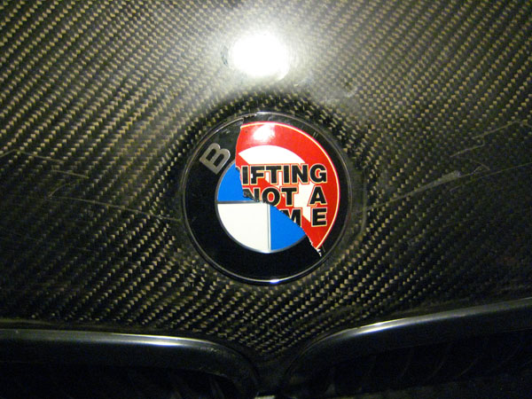 Drifting Is Not A Crime BMW Emblem