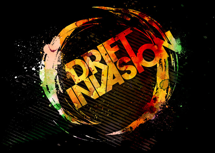 Drift Invasion Shirt Print