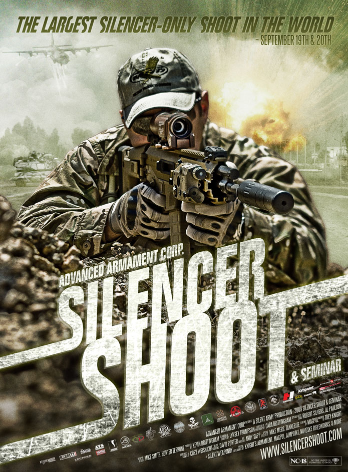 Silencer Shoot Poster.