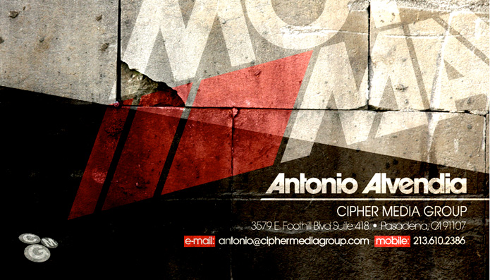 MotorMavens Business Card - Antonio Alvendia