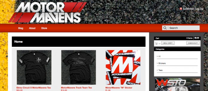 MotorMavens Online Store