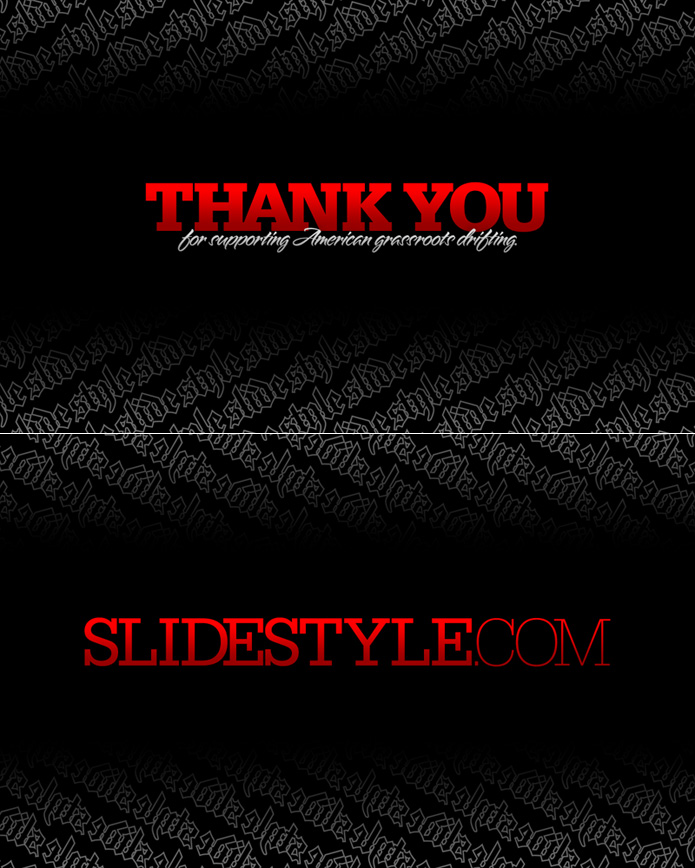 Slide Style™ Thank  You Cards