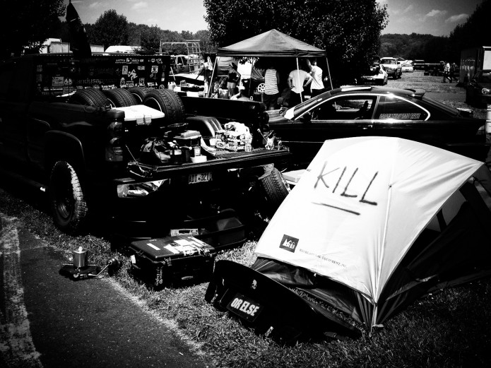 Andy Sapp - Campsite at East Coast Bash 2012